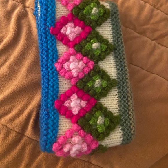 Knitted Headband Peruvian Wool. Ear Warmer - Picture 12 of 13